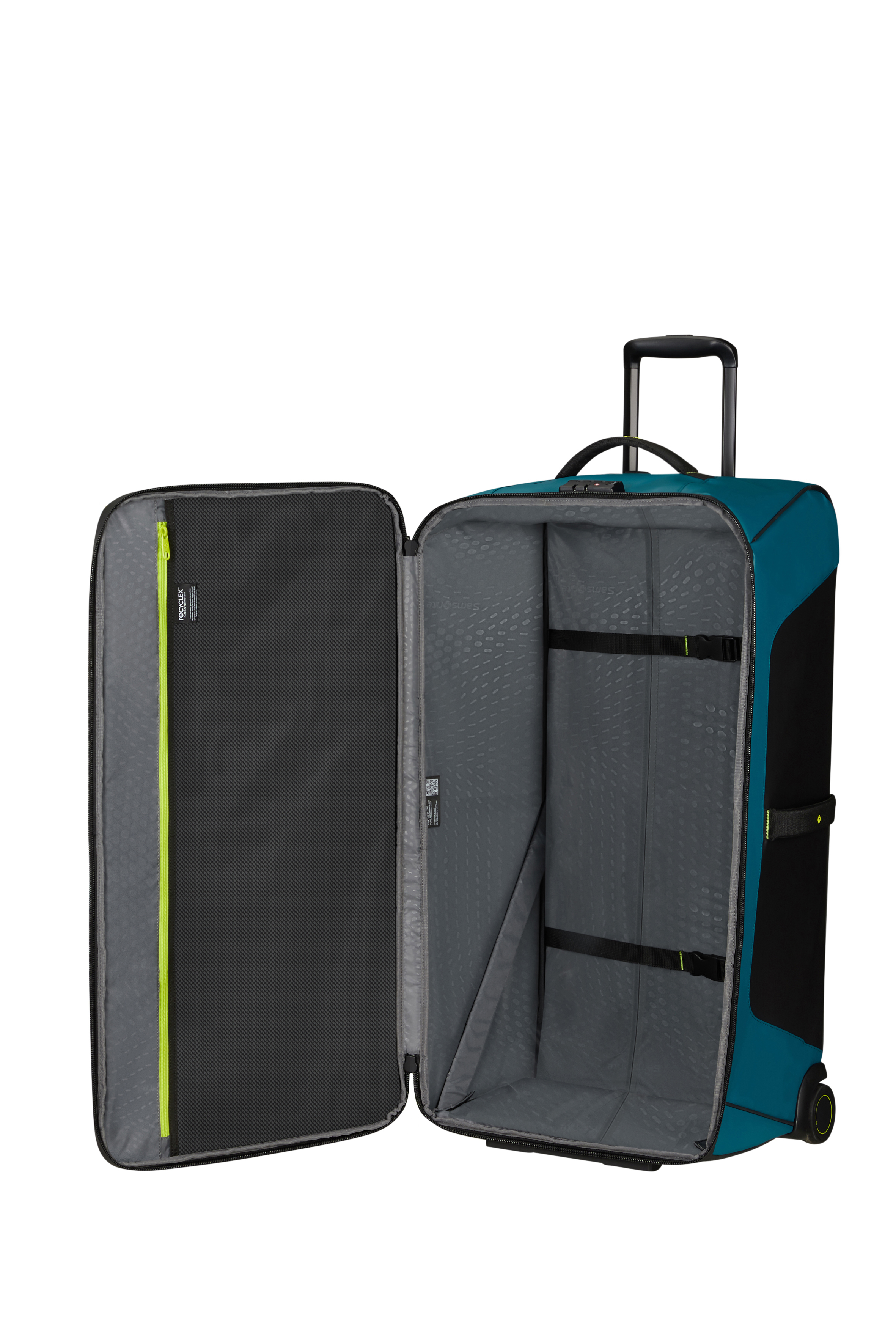 ECODIVER - DUFFLE/WH 79/29 - ALBASTRU PETROL/LIME